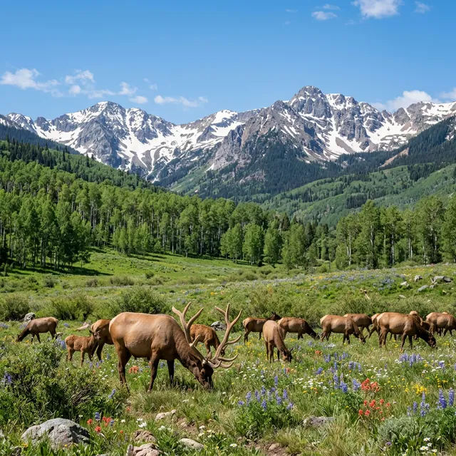 Colorado hunting landscape