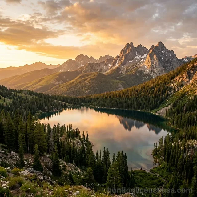 Idaho hunting landscape