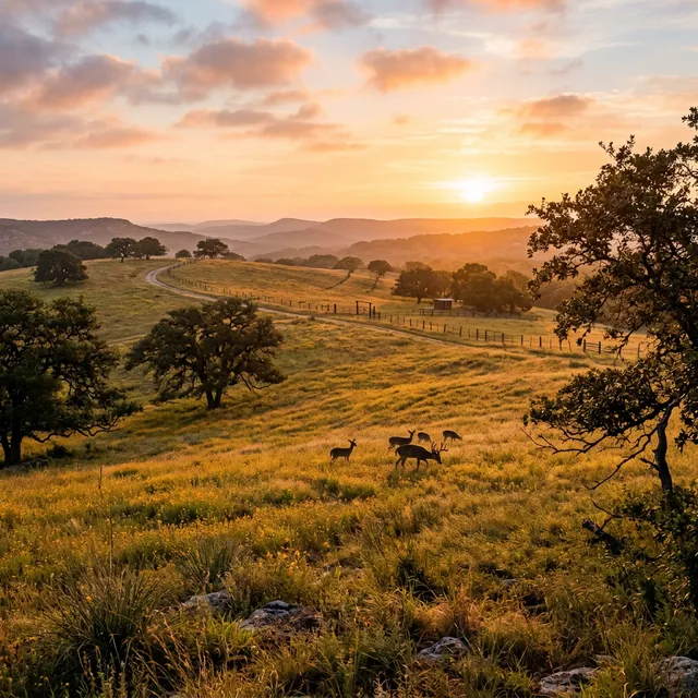 Texas hunting landscape